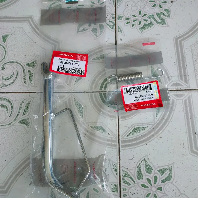Standar Samping Beat Karbu Chrome Pnp Vario 125/150 Dan Standar 2 Chrome vario 125/150 1