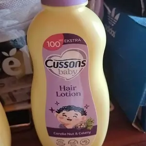 Cussons Baby Hair Lotion 50+50ml / 100+100ml - Minyak Rambut / Vitamin Rambut Bayi