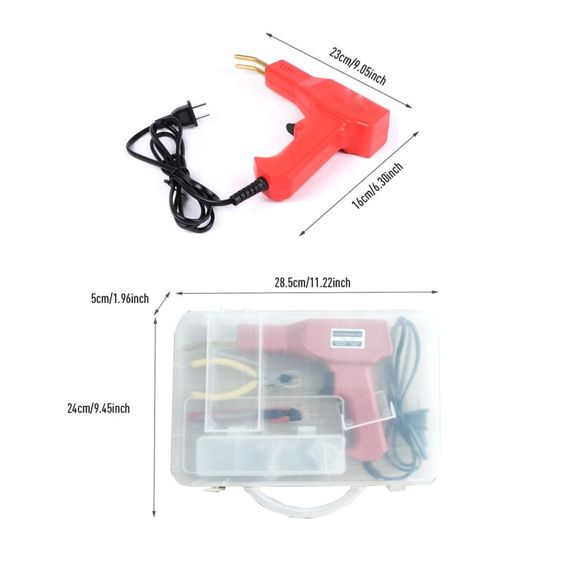 Product Introduction of Plastic Welders Garage Tools Thermal Staplers Welding Machines Staples PVC Repair Machines Car Bumpers Repair Staplers Welding Tools 44