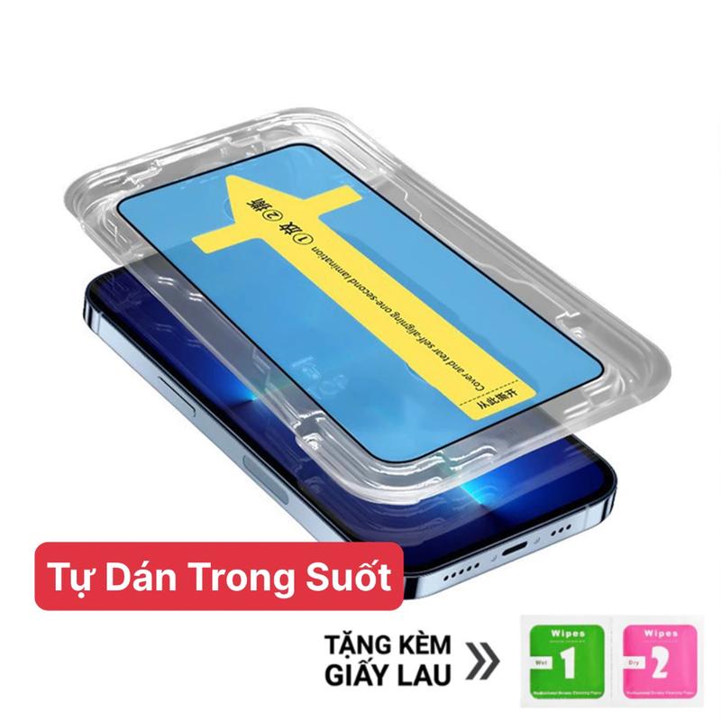 Kính Cường Lực Iphone Khung Tự Dán Trong Suốt ip 7plus 8plus X Xs XsMax Xr 11…
