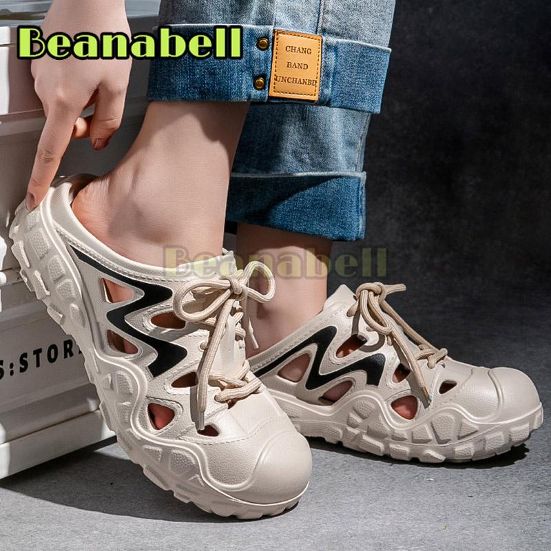 Beanabell 2025 Sandal SLIP ON PRIA Wanita Bahan Karet JELLY EMPUK RINGAN ANTI SLIP SIZE LOKAL Tahan Cuaca Kualitas Premium