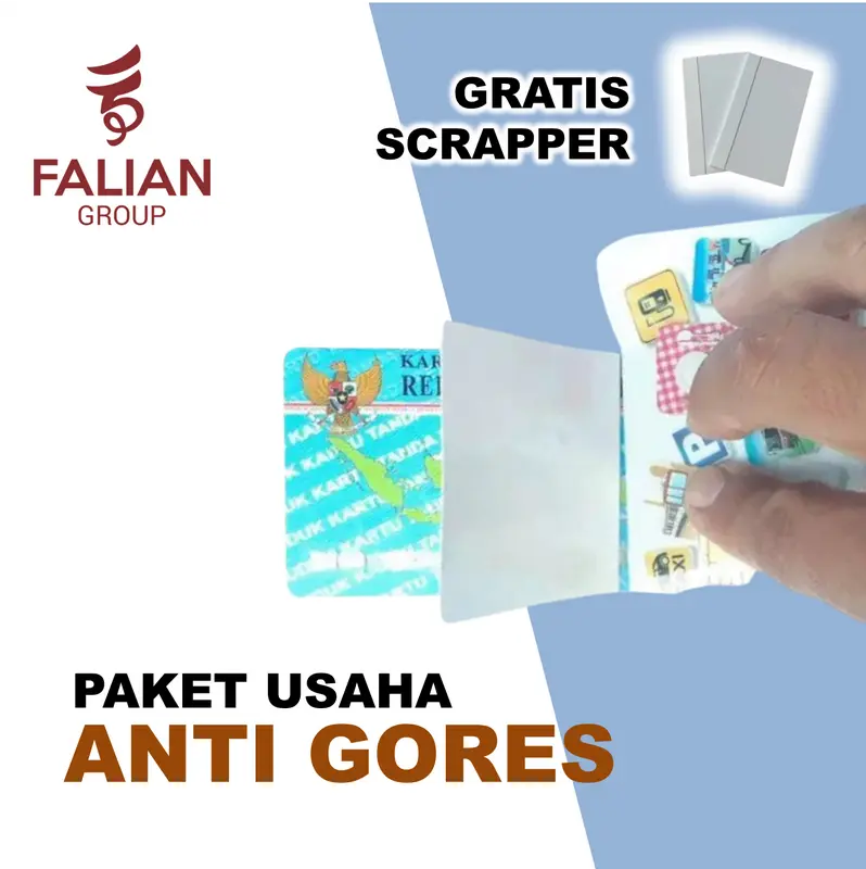 Paket Perlindungan Kartu E-KTP/SIM/BPJS Anti Gores - Card 0
