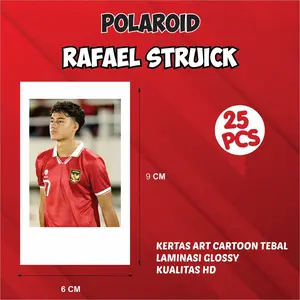 Polaroid Rafael Struick Timnas Isi 25 Foto