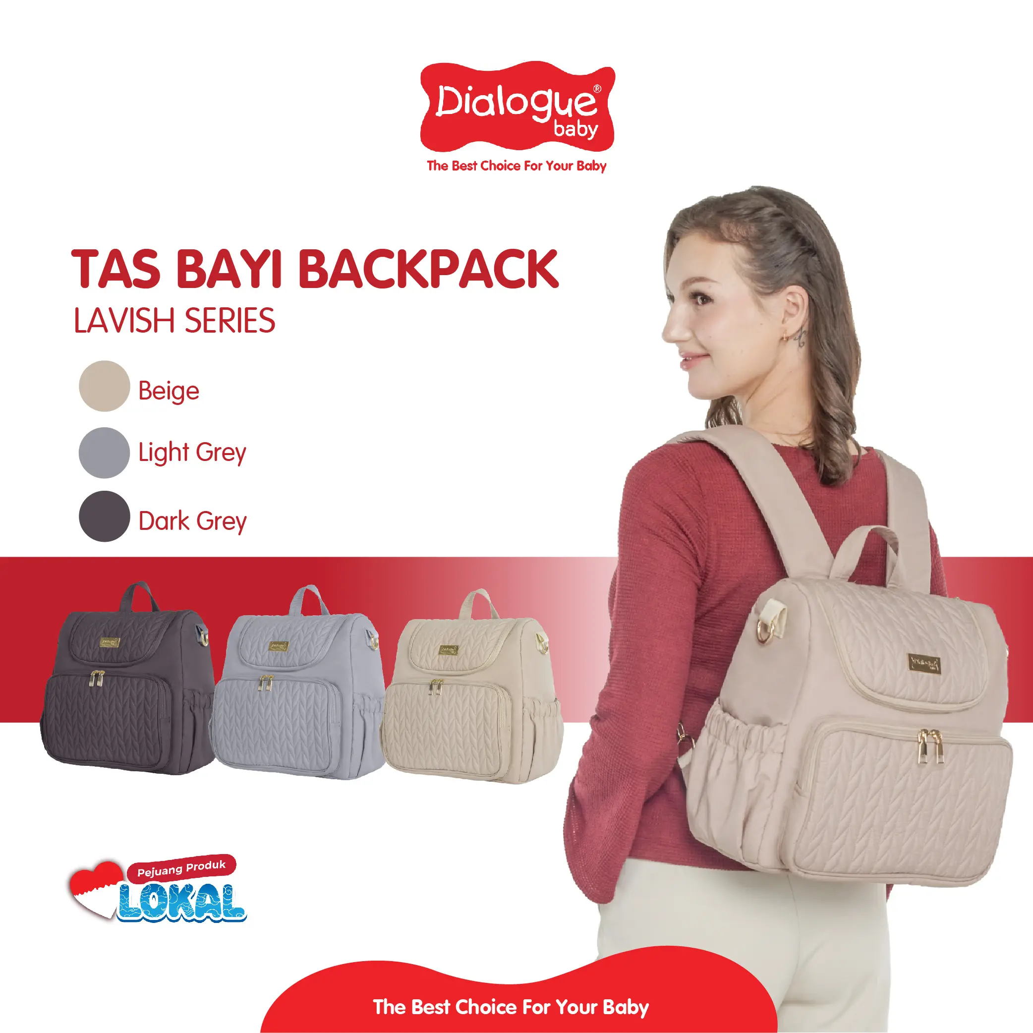 Dialogue Baby – Tas Bayi Backpack Lavish Series