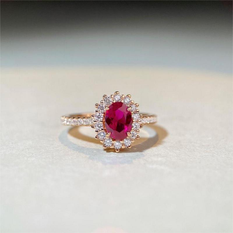 Product Introduction of s925 silver Oval Ring Vintage Style Hundred Styles Female 5