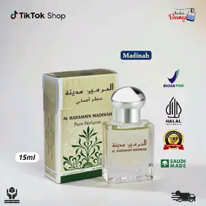 Parfum Roll On Al - Haramain All Variant BPOM 15ml - Pure Perfume Non Alcohol dan Original