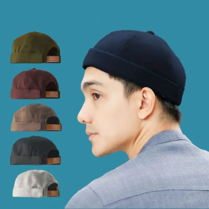 BISA COD Topi Miki Hat UAS Pria Hijrah Termurah / Peci Miki Hat Model Trendy Stylish Muslim Kualitas Premium