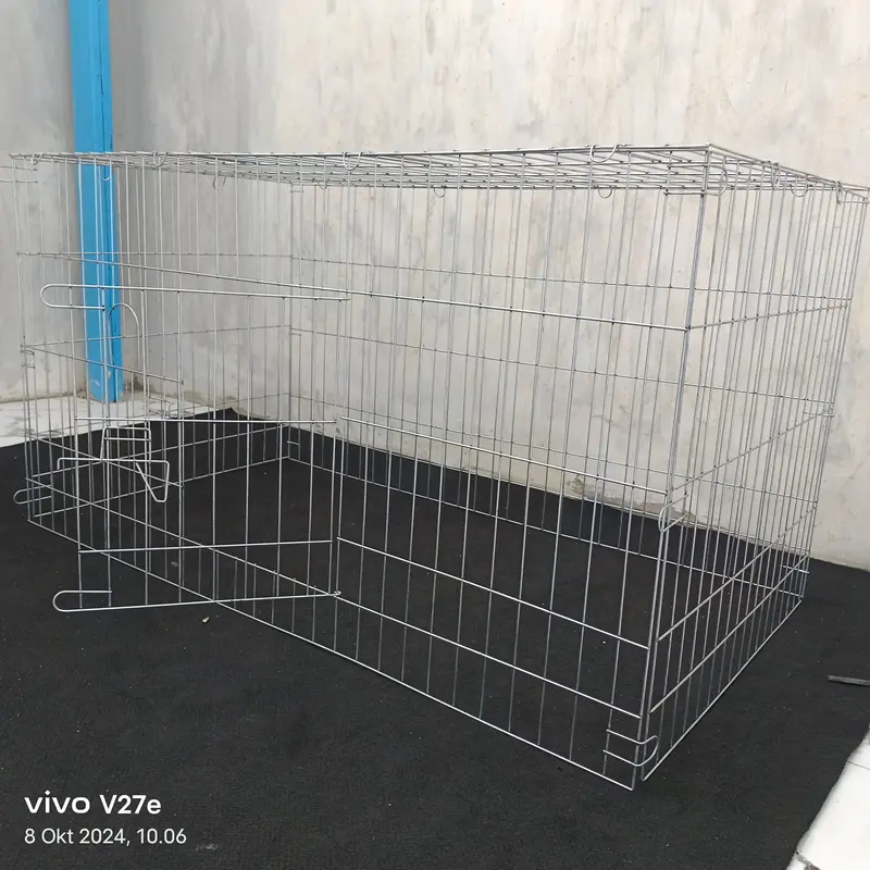 UMBARAN / TENGGARAN AYAM JAGO GALVANISE BONGKAR PASANG 150x80x80 3