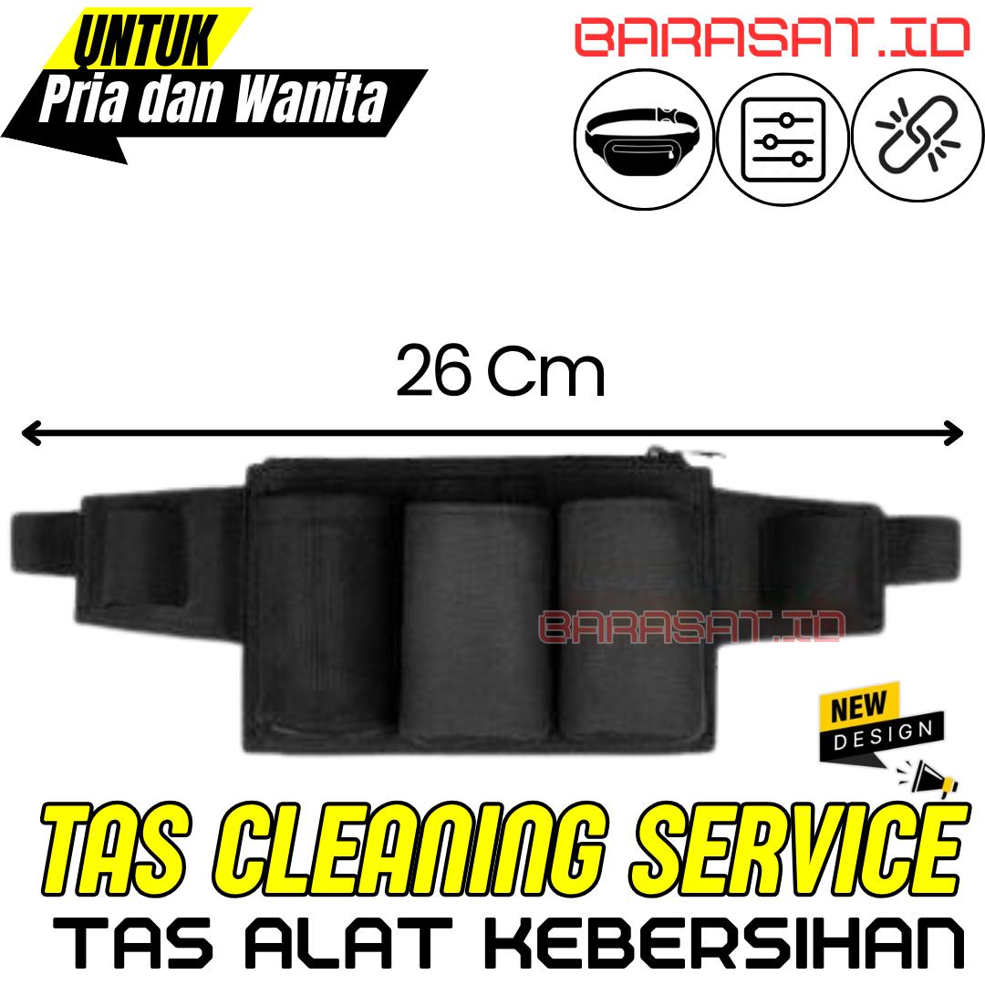 Caddy Bag Cleaning Service Tas PInggang Sabuk Tempat Kantong Alat Kebersihan