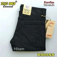 Gambar Celana kanvas sulfur DLC kualitas bahan  celana kanvas original DLC / celana panjang model standart reguler / celana pria / Abu Cream  Formal Cowok Hitam Casual dari permata seller12 Kab. Demak 5 Tokopedia