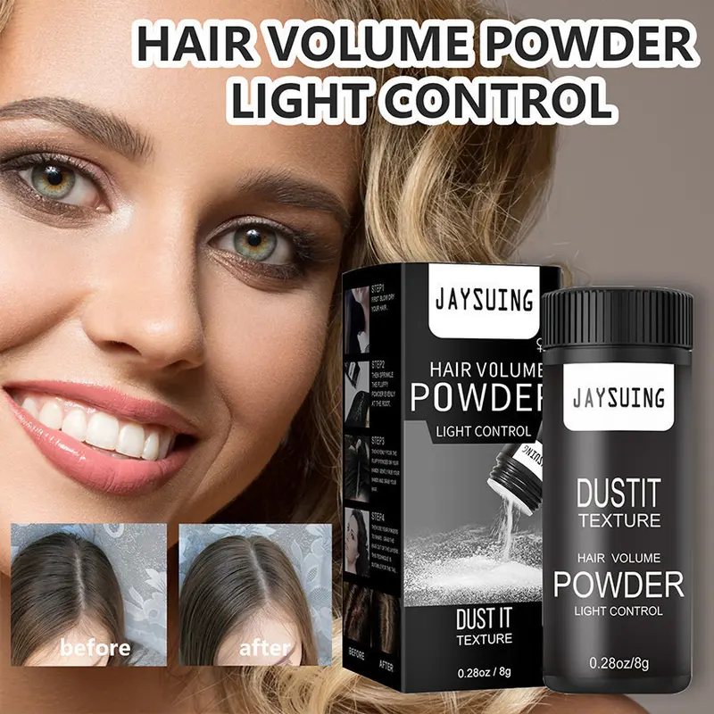 Jaysuing Hair Powder - Bubuk Bedak Rambut Fluffy untuk Menambah Volume dan Tidak Lengket 2