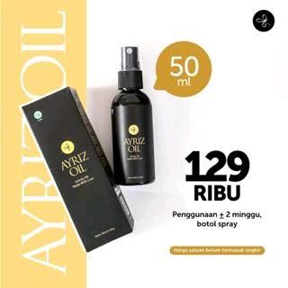[BISA COD] Ayriz Oil 50ml Travel Pack 100% Original Minyak Herbal Trapi Balur Nusantara 1