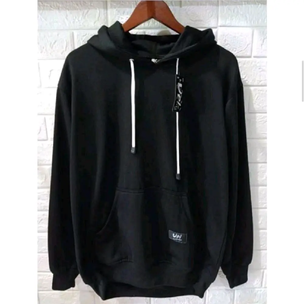 Jaket Sweater Hoodie Polos Pria Wanita / Hoodie Polosan Casual Cowok Cewek Distro Fleece Jumper Lembut Tebal sweater hoodie cowok