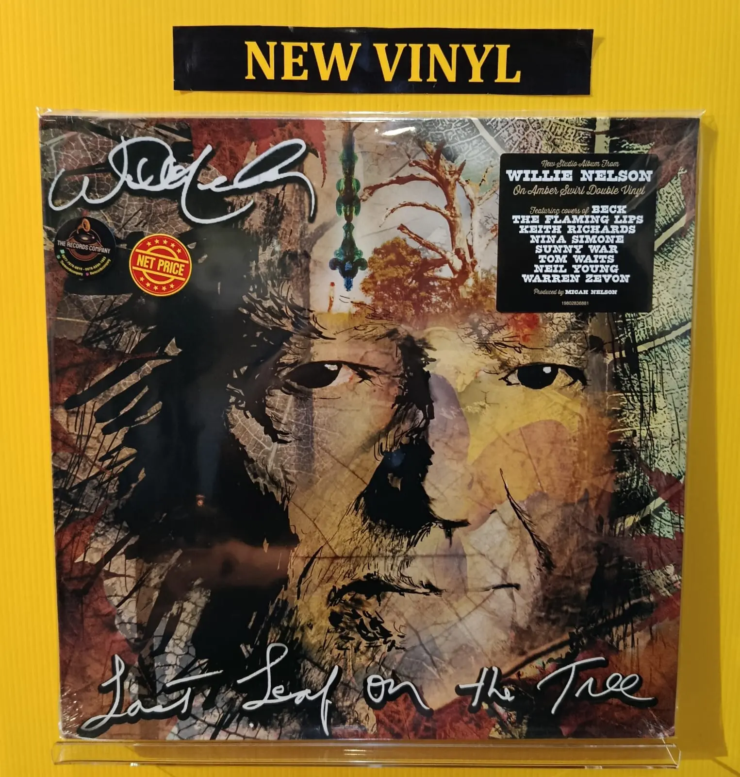 New Vinyl Wilie Nelson Last Leaf On The Tree