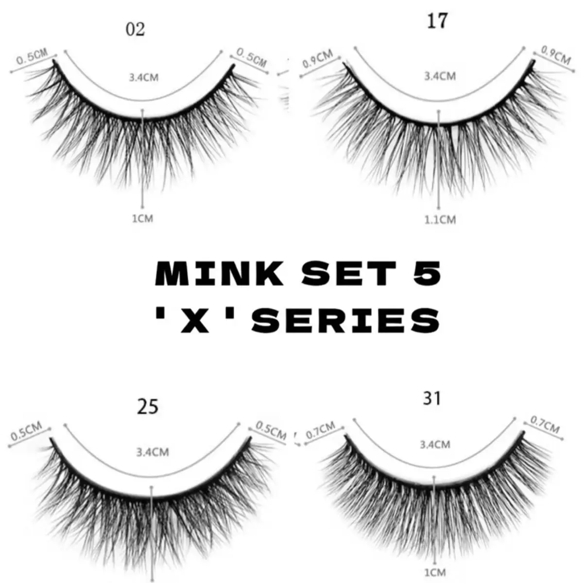 mink set x series ready stock