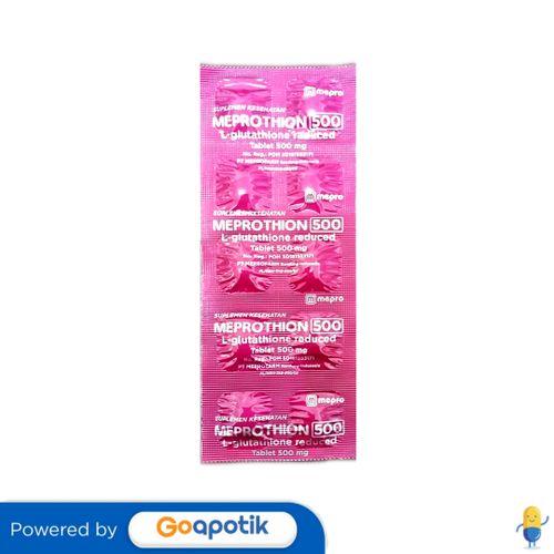 Gambar MEPROTHION 500 MG STRIP 10 TABLET dari Apotek Nisman Farma by GoApotik Kota Administrasi Jakarta Selatan Tokopedia