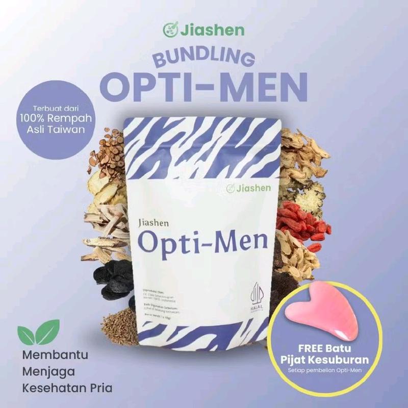 Jiashen Healthy Opti Men Herbal Alami 0