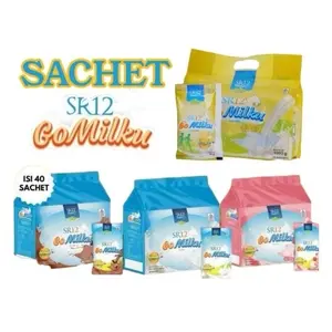 SR12 GoMilku Pouch All Varian Susu kambing Etawa 40 sachet