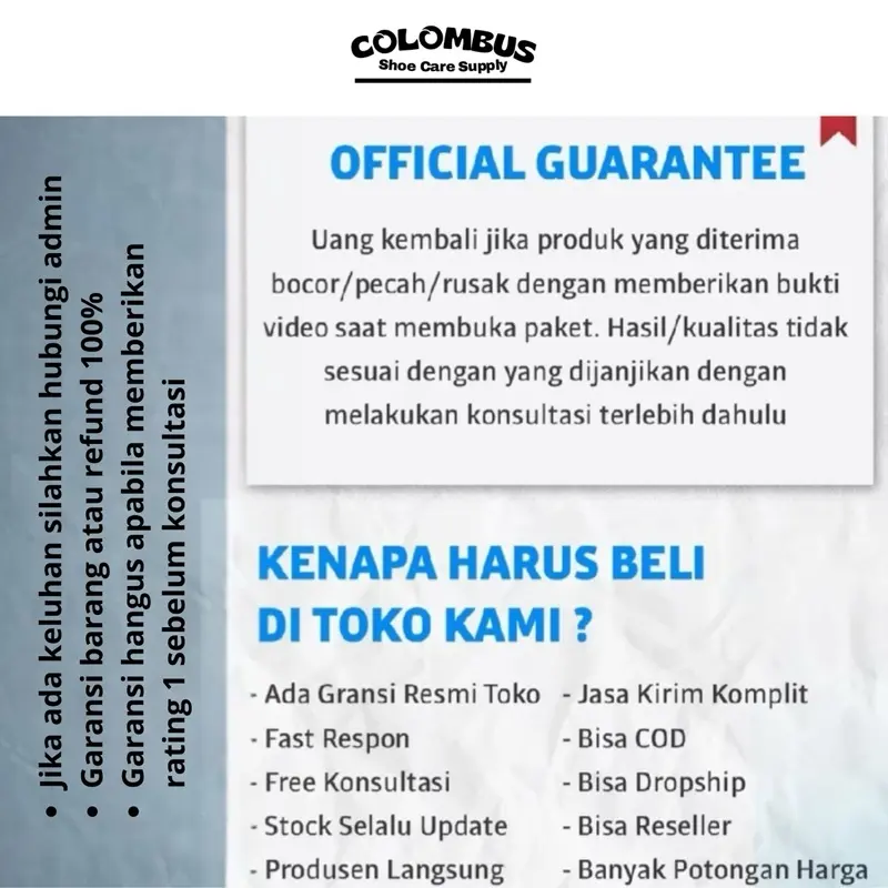 Paket Bundling Buy 1 Get 3 Foam Pembersih Sepatu By Colombus 5