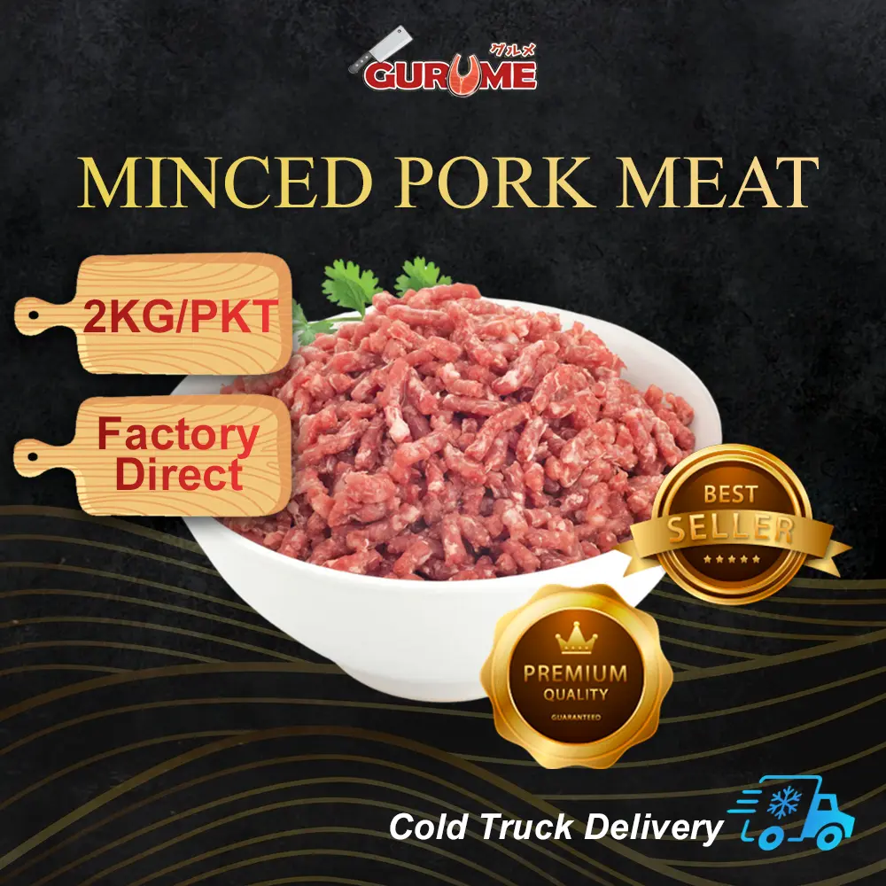 [GURUME] Frozen Pork Minced (2kg)