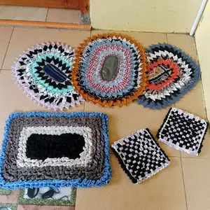 (Paket isi 6pcs)   Keset Lantai serap air + cempal anti panas