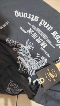 Product Review of FortKlass Kaos FEARLESS Regular Fit Kaos Sablon 24S 30S Kaos Pria Lengan Pendek Atasan Tshirt Distro from F** 0