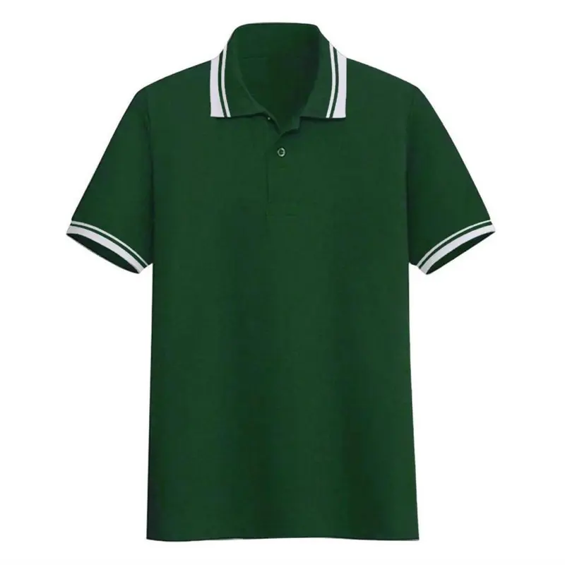 Noveli wear - Kaos polo shirt polos Navy Blue kerah stripe | kaos kerah seragam pria lengan pendek 2