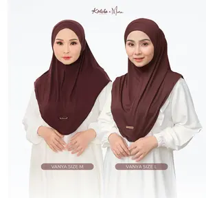 KALISHA X MIMA - Vanya Instan Bergo Rayon All Size (Jilbab Instan Kerudung Bahan Rayon Viscose)