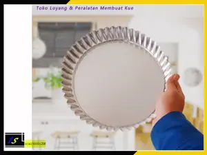 Loyang Kue Pie Lontar Alumunium
