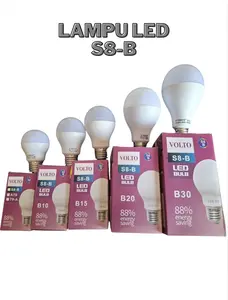 Lampu Bohlam LED S8-B Lampu led Bulb murah varian putih kuning