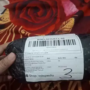 PlC-MX003 Kacamata Hitam Wanita Fashion Gaya Tanpa Bingkai