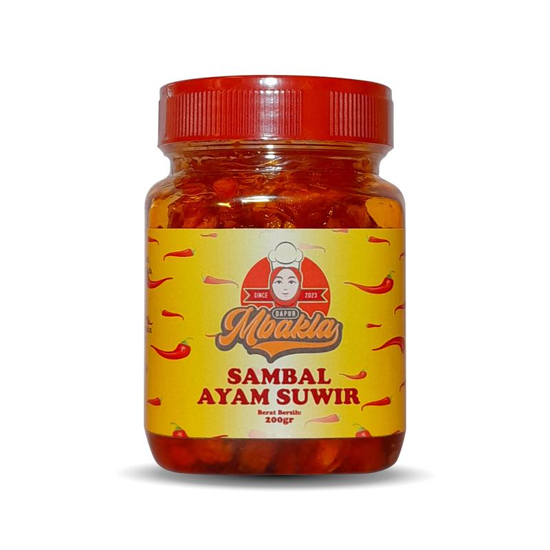 Dapur Mbakla | Sambal Ayam Suwir 200 Gram 9