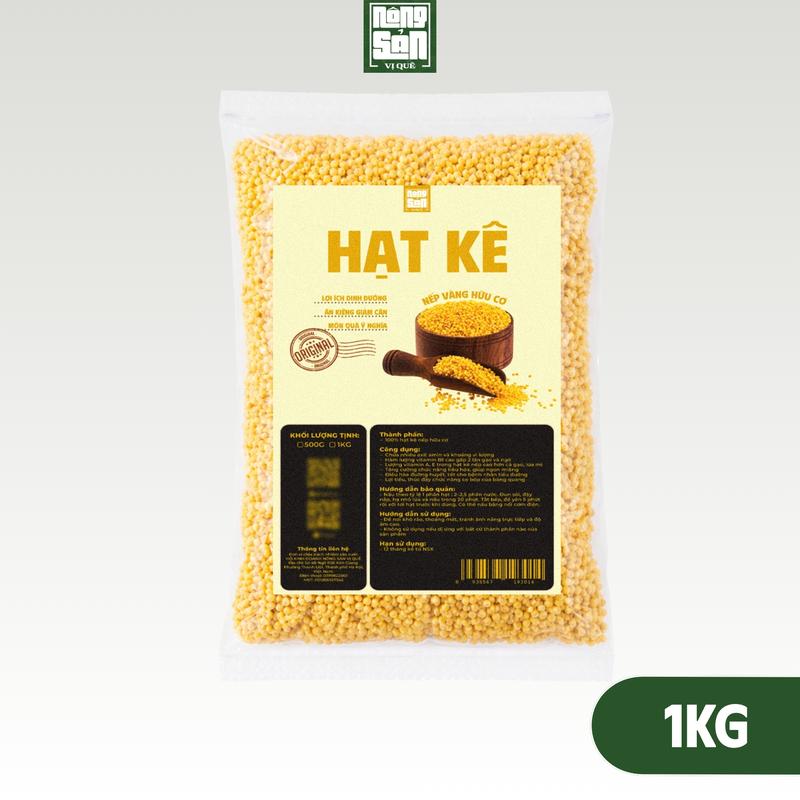 Hạt Kê Nếp Vàng Hữu Cơ Đã Tách Vỏ Ăn Kiêng Giảm Cân Bé Ăn Dặm Mẹ…