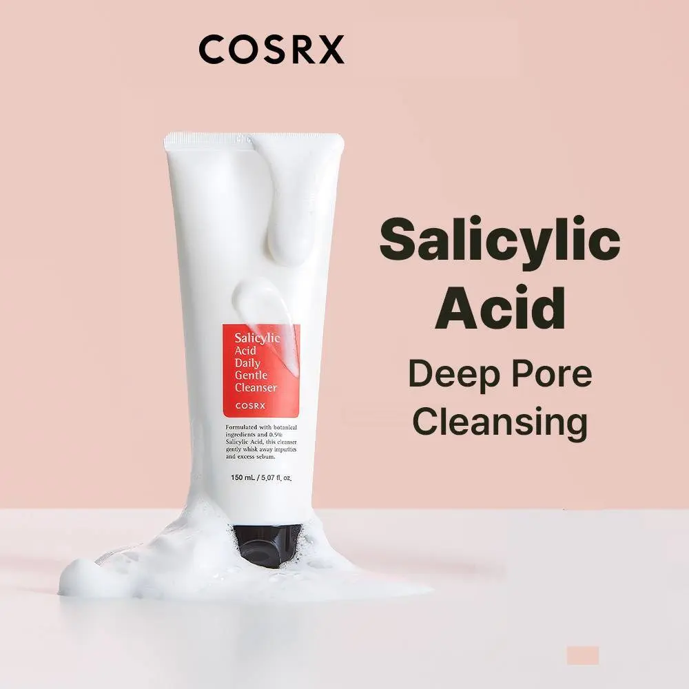 COSRX Salicylic ACID DAILY GENTLE Cleanser KEMASAN PALING BARU 150ml