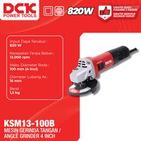 Gambar DCK Mesin Gerinda Tangan 4 Inch Slide Switch / Mesin Gerinda Listrik 4" / Gerinda Tangan Switch Samping 820 Watt / Grinda 4 Inch KSM13-100B dari DCK Power Tools Indonesia Kota Administrasi Jakarta Barat 3 Tokopedia