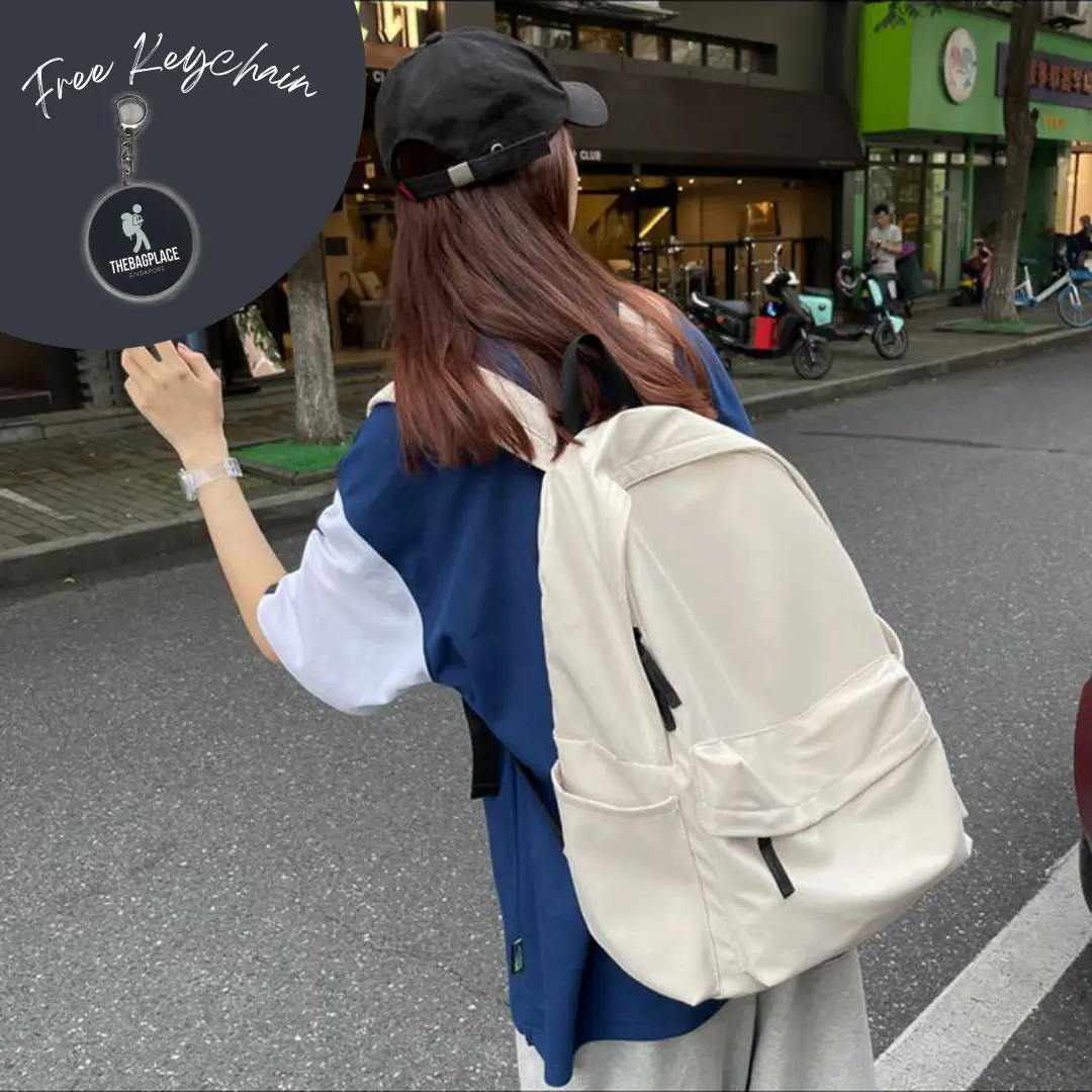 TheBagPlaceSG Japan Style Everyday School Bag Waterproof Backpack "SG Fast Shipping"