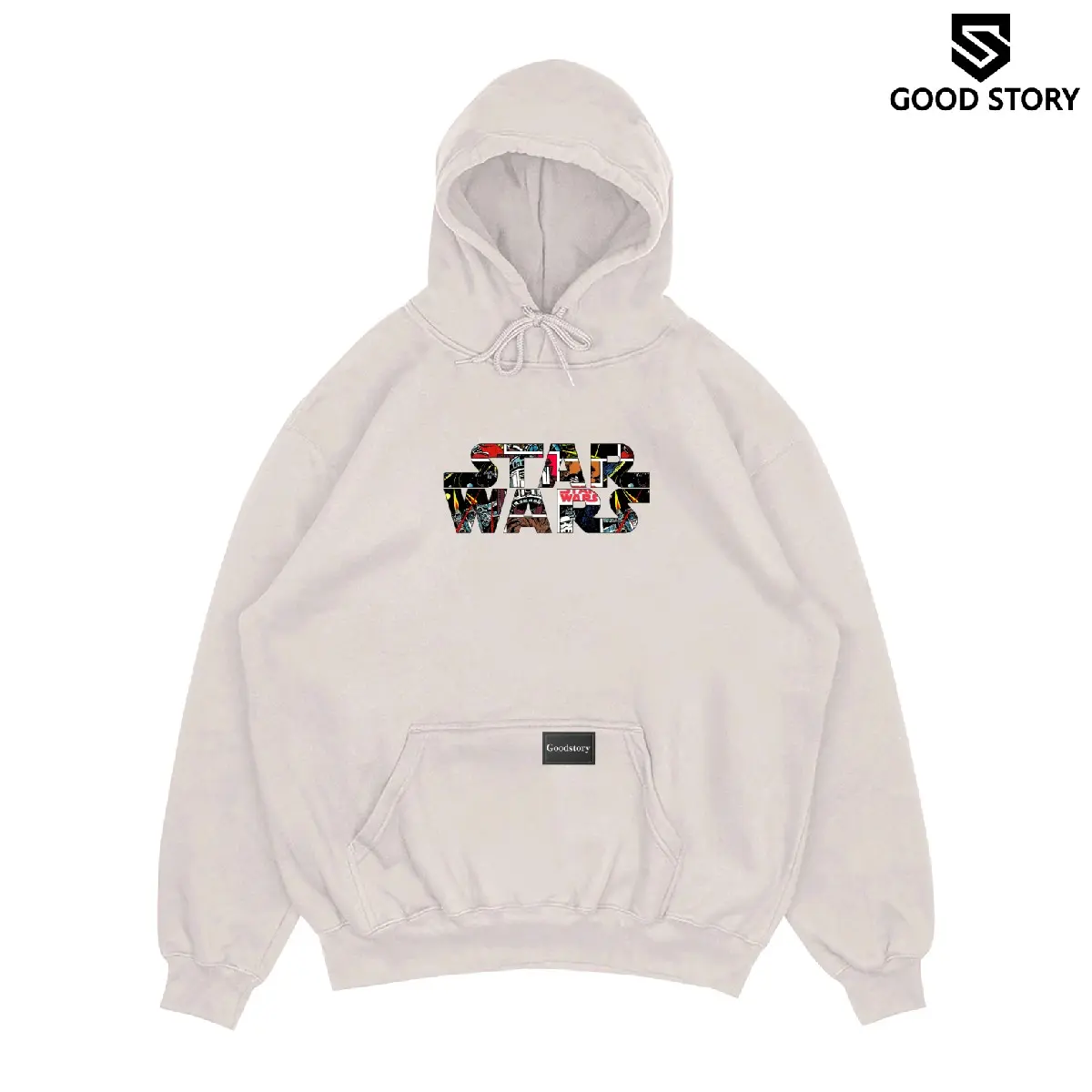 Hoodie Jumper Pria & Wanita STAR WARS Ukuran M - XXL Bahan Fleece Premium Unisex