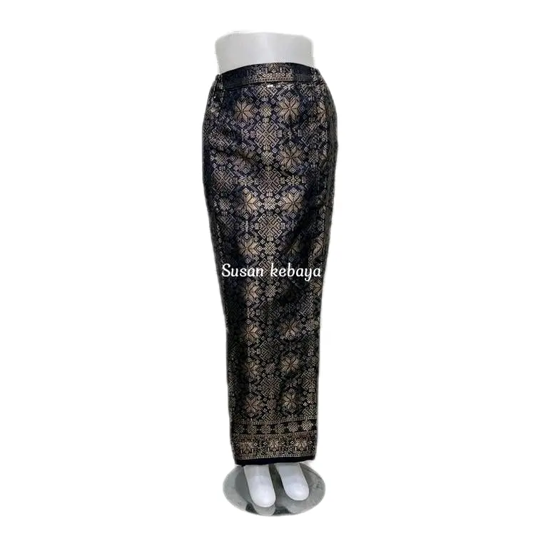 rok Songket Span premium tingal pakai //rok kebaya span termewah 3