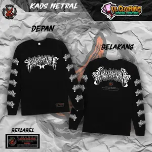 kaos Longsleeve ANGKARAMURKA V1 Product Netral versi YL CLOTH