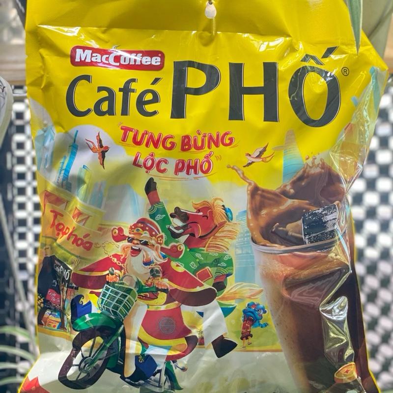 Cà Phê Phố Sữa Đá Bịch 30 Gói * 24g - Maccoffee Cafe (Bao bì Tết 2026)