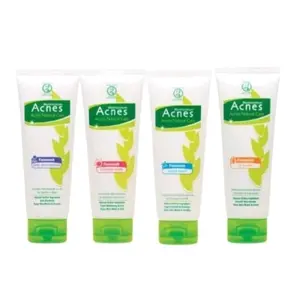 Acnes Natural Care Mengangkat sel kulit mati Facial Wash 50g/100g