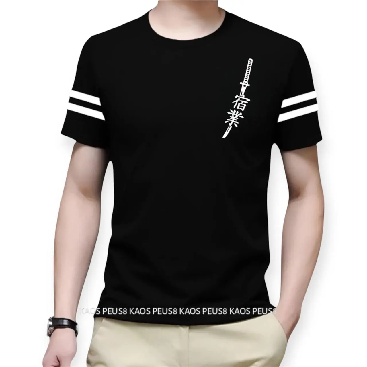 KAOS PRIA DISTRO SIZE DEWASA MODEL SANTAI  MOTIF BERGAMBAR  LENGAN PENDEK BAHAN RAYON30S ADEM NYAMAN - BAJU OBLONG UKURAN M-XXL WARNA NAVY T-SHIRTS HITAM/PUTIH/NEVI/KUNING/MERAH