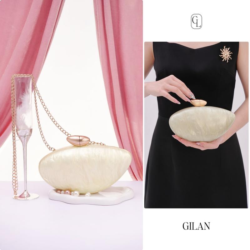  GILAN túi xách nữ thiết kế Ngọc Điệp phong cách thanh lịch 