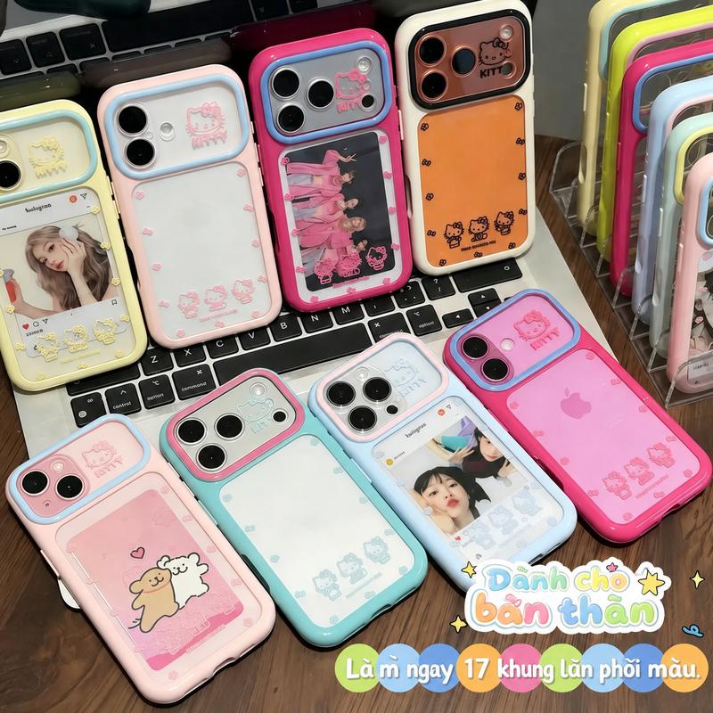 Ốp lưng iPhone, tương thích với iPhone 16, 15, 14, PLUS, 13, 12, 11, PRO MAX, XS, MAX, XR, X, 78PLUS Three-in-one colorful