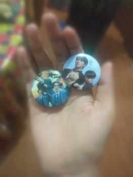 Product Review of kpop pin peniti (dapet pc + freebies) from m**g 2