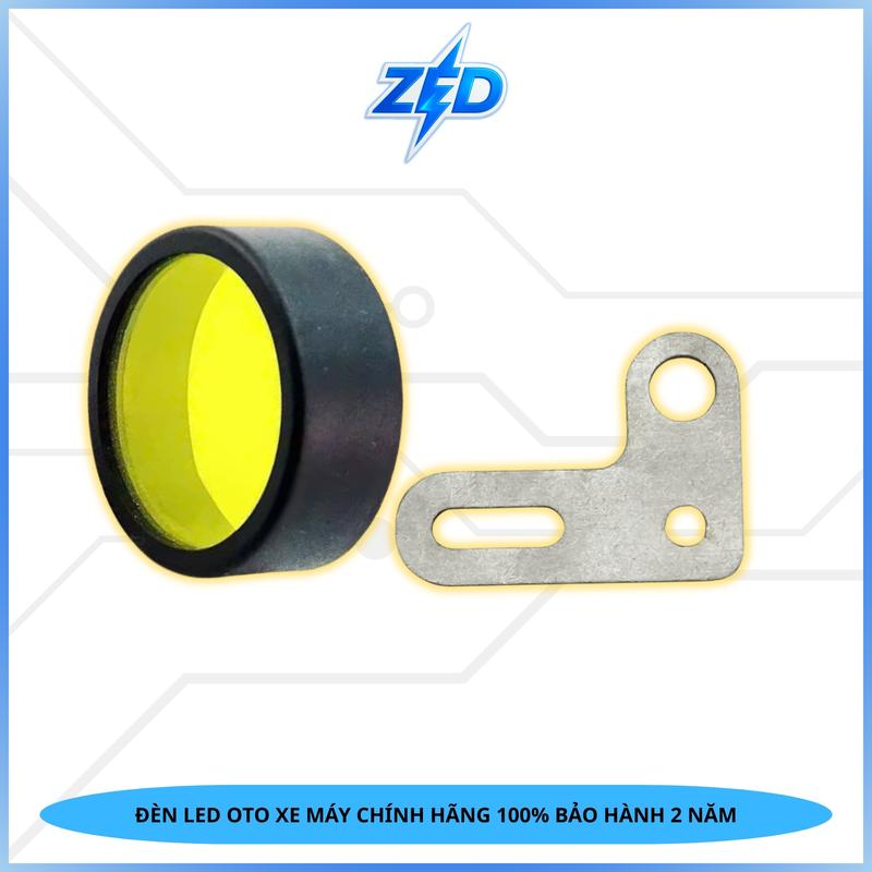 Len Vàng & Pas Chân Gương - Phụ Kiện Gắn Cho Đèn Trợ Sáng L4X, Kz40, T4S, T4L, M80... - Phụ Tùng Phụ Kiện Xe Máy,Oto