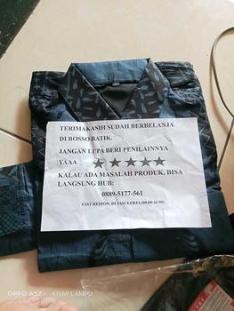 Product Review of Batik Barata 2 katun slimfit kemeja denim pria premium Formal Motif Nyaman Panjang Kain Kerja Baju Hitam Biru Hem Casual Pendek Kantor Navy Cowok Distro kemeja  paspampres  original from B**g U**n 1