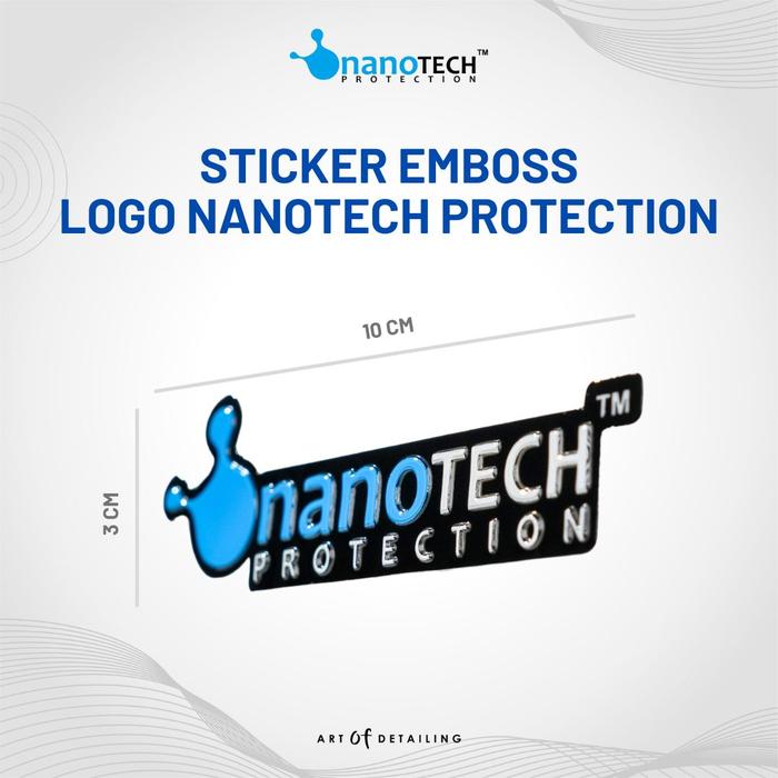 Gambar Embose Sticker nanoTECH PROTECTION - Sticker Timbul dari nanoTECH PROTECTION Kab. Sukoharjo Tokopedia