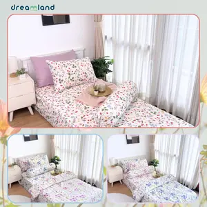 [DL] DREAMLAND SPREI SET BUNGA MINIMALIS SHABBY KOREAN STYLE MOTIF DEWASA READY STOCK