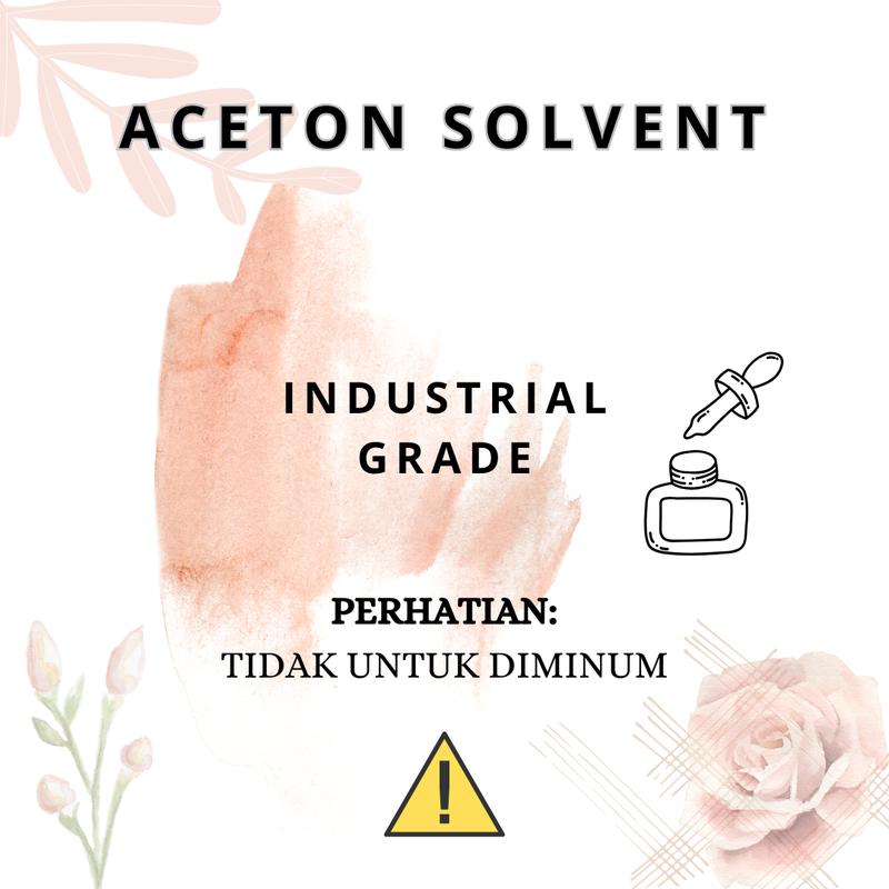 Aseton Cairan Pembersih Cat Kuku 500 ml dan 1 Liter - Kutek 1